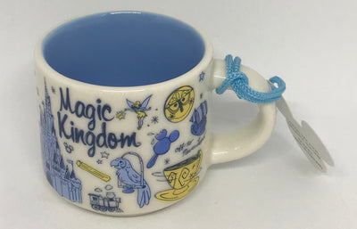 Disney Parks Starbucks Been There Magic Kingdom Coffee Mug Ornament New with Box