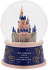 Disney Walt Disney World 50th Celebration Castle Snowglobe Water Globe New w Box
