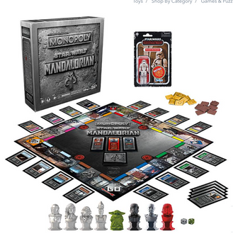Disney Star Wars The Mandalorian Monopoly Game Limited Edition New with Box