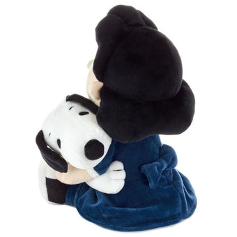 Hallmark Peanuts Lucy and Snoopy Hugging Stuffed Animal 8.75 Plush New w Tag