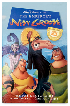 Disney The Emperor's New Groove 20th Anniversary Pin Set 6 Limited New With Box