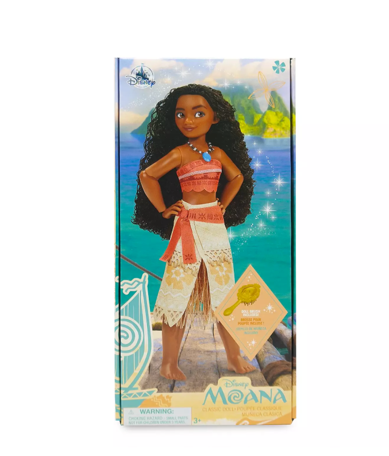 Disney Princess Moana Classic Doll with Brush New with Box