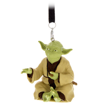 Disney Parks Yoda Figural Ornament New With Tag