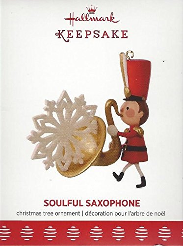 Hallmark Keepsake 2017 Soulful Saxophone Christmas Ornament New Box
