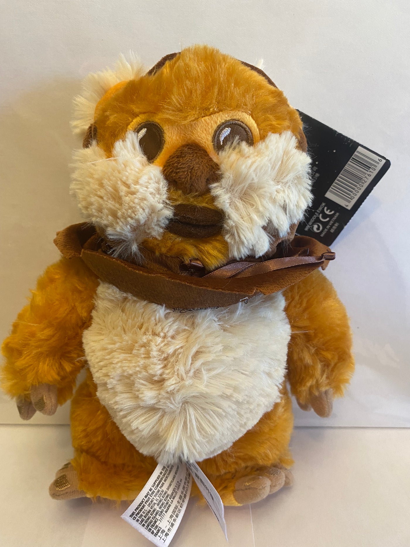 Disney Parks Star Wars Widdle Ewok 9in Plush New with Tags