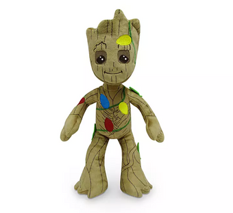 Disney Guardians of the Galaxy Groot Holiday Christmas Small Plush New with Tag