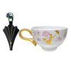 Disney Mary Poppins Teacup and Parrot Umbrella Spoon Set New
