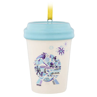 Disney Parks Starbucks Been There Epcot Tumbler Ornament New with Tag