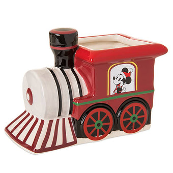 Disney Store Mickey Mouse and Friends Holiday Train Mini Bowl Set New with Box