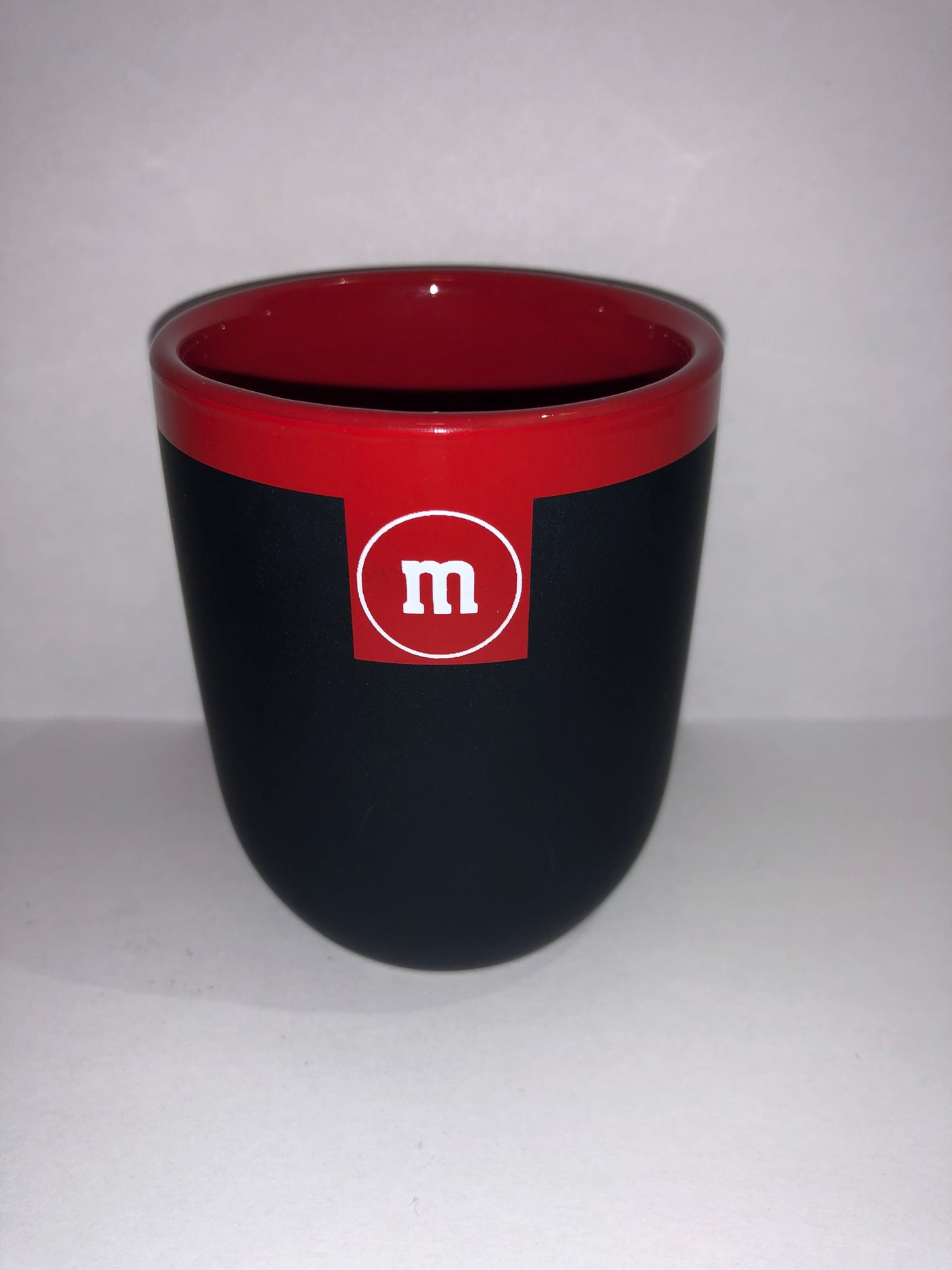 M&M's World Teacup Matte Red New
