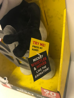 Disney 90th Mickey Steamboat Willie Dancing Plush Only at Target New with Box