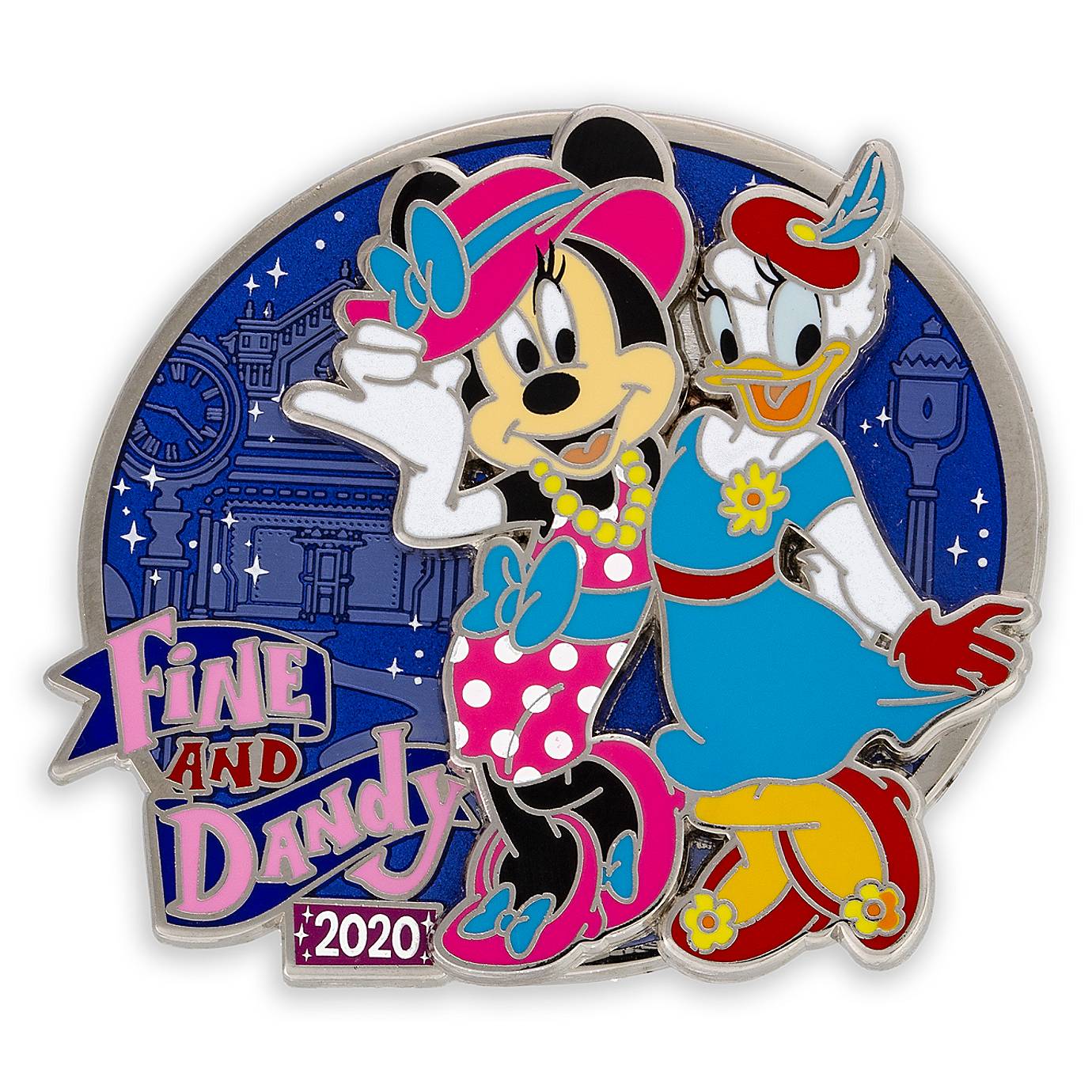 Disney Parks Minnie Mouse and Daisy Duck Pin 2020 Limited Edition New with Card