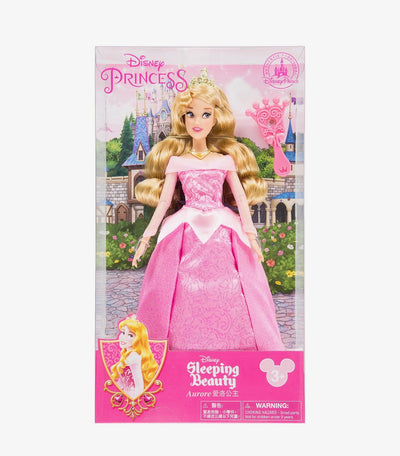 Disney Parks Princess Sleeping Beauty Aurora Doll with Brush New with Box