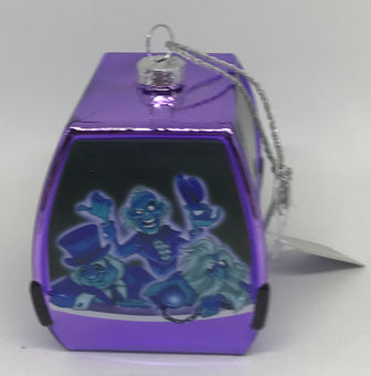 Disney Parks Skyliner Haunted Mansion Madame Leota Glass Christmas Ornament New