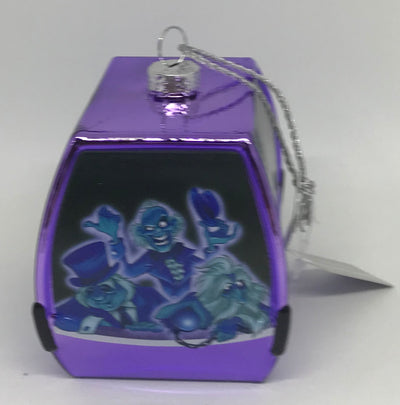 Disney Parks Skyliner Haunted Mansion Madame Leota Glass Christmas Ornament New