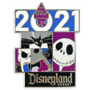 Disney Parks Disneyland 2021 The Nightmare Before Christmas Jack Pin New w Card
