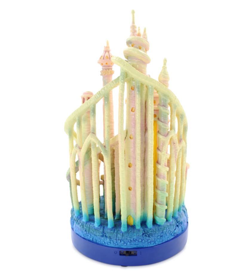 Disney The Little Mermaid Ariel Castle Light-Up Figurine Limited New with Box