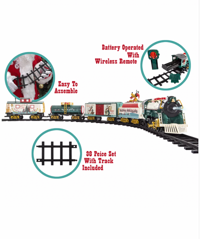 Disney Parks Mickey and Friends 2022 Holiday Train Set by Lionel New with Box