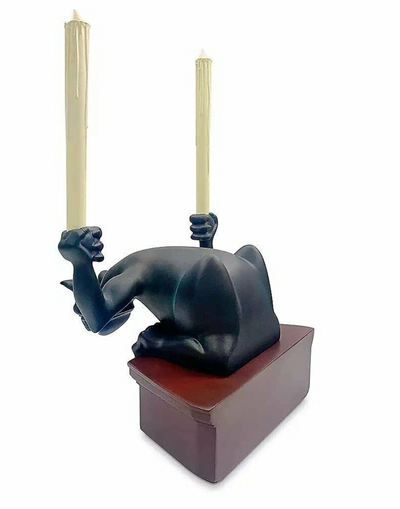 Disney Parks The Haunted Mansion Light Up Gargoyle Figurine New with Box