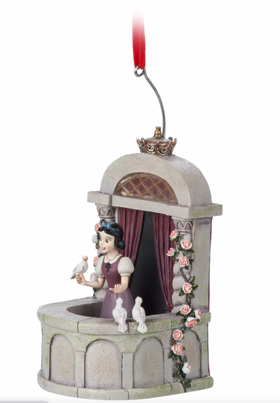 Disney Sketchbook Snow White Musical Living Magic Christmas Ornament New