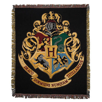 Universal Studios Wizarding World of Harry Potter Hogwarts Throw New with Tags