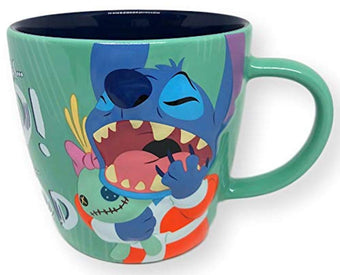 Disney Parks Stitch and Scrump Mornings Bad Coffee Good Mug New