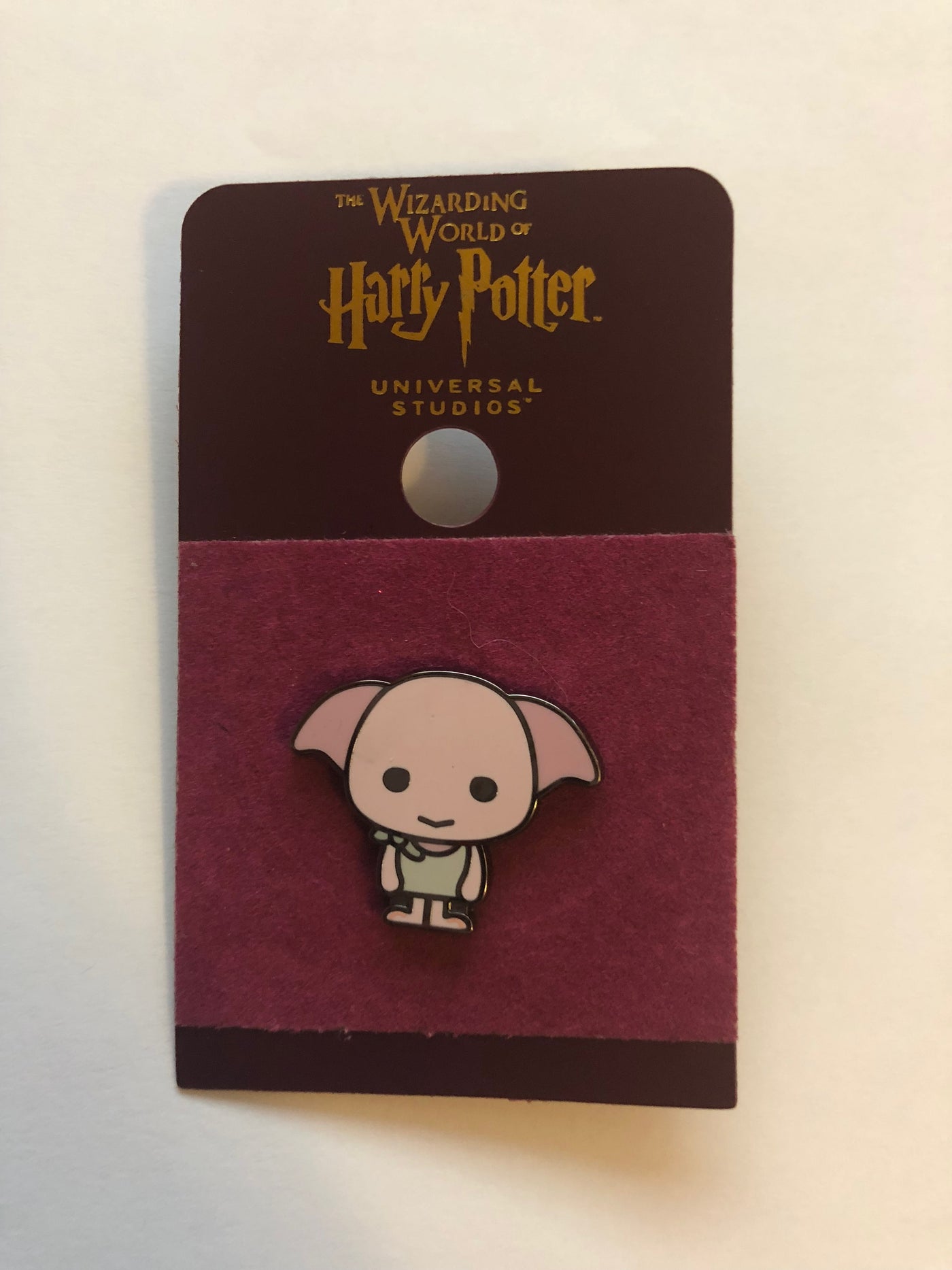 Universal Studios Harry Potter Dobby Cutie Pin New with Card