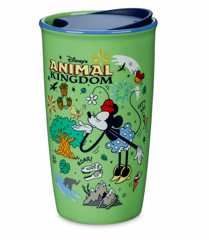 Disney Parks Animal Kingdom Minnie Porcelain Starbucks Tumbler New – I Love  Characters