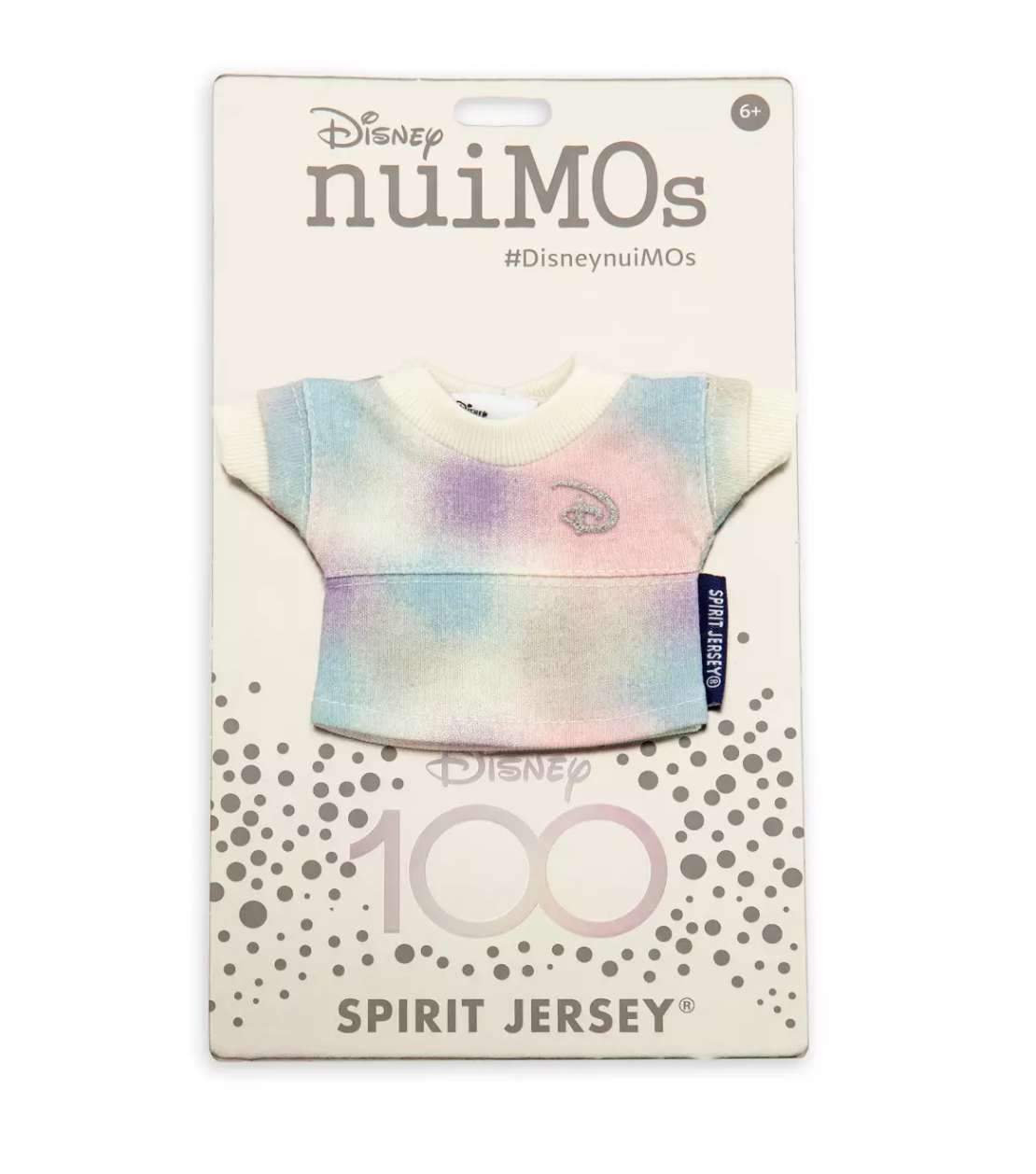 Disney 100 Years of Wonder Nuimos Outfit Spirit Jersey New with Card