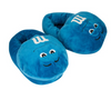 M&M's World Blue Characters Plush Slippers One Size for Adults New with Tag
