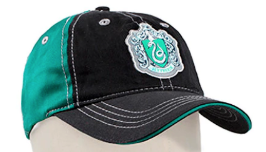 Universal Studios Harry Potter Slytherin Crest Cap Hat New With Tag