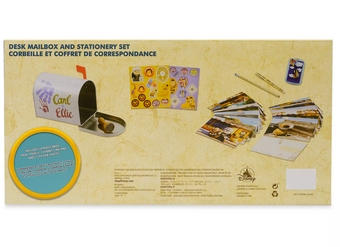 Disney Up Carl & Ellie Desk Mailbox and Stationery Set New with Box