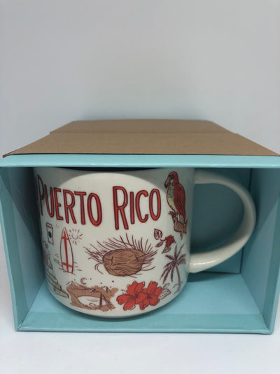 Starbucks Been There Series Collection Puerto Rico Ceramic Coffee Mug New