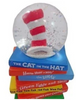 Universal Studios Dr. Seuss Cat In the Hat Red Fish Blue Fish Globe New With Tag