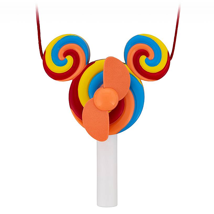 Disney Parks Mickey Mouse Lollipop Fan New with Tags