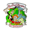 Disney The Reluctant Dragon 80th Anniversary Pin Limited Release New with Card