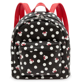 Disney Parks Minnie Mouse Dots & Bows Mini Backpack New with Tags