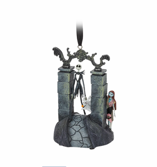 Disney Sketchbook The Nightmare Before Christmas Singing Ornament New with Tag