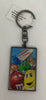 M&M's World Welcome to Fabulous Las Vegas Sign Metal Selfie Keychain New w Tag