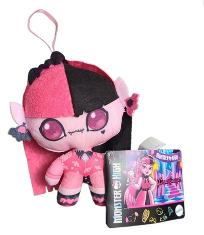 Monster High Draculaura Plush Doll 3 in New With Tags