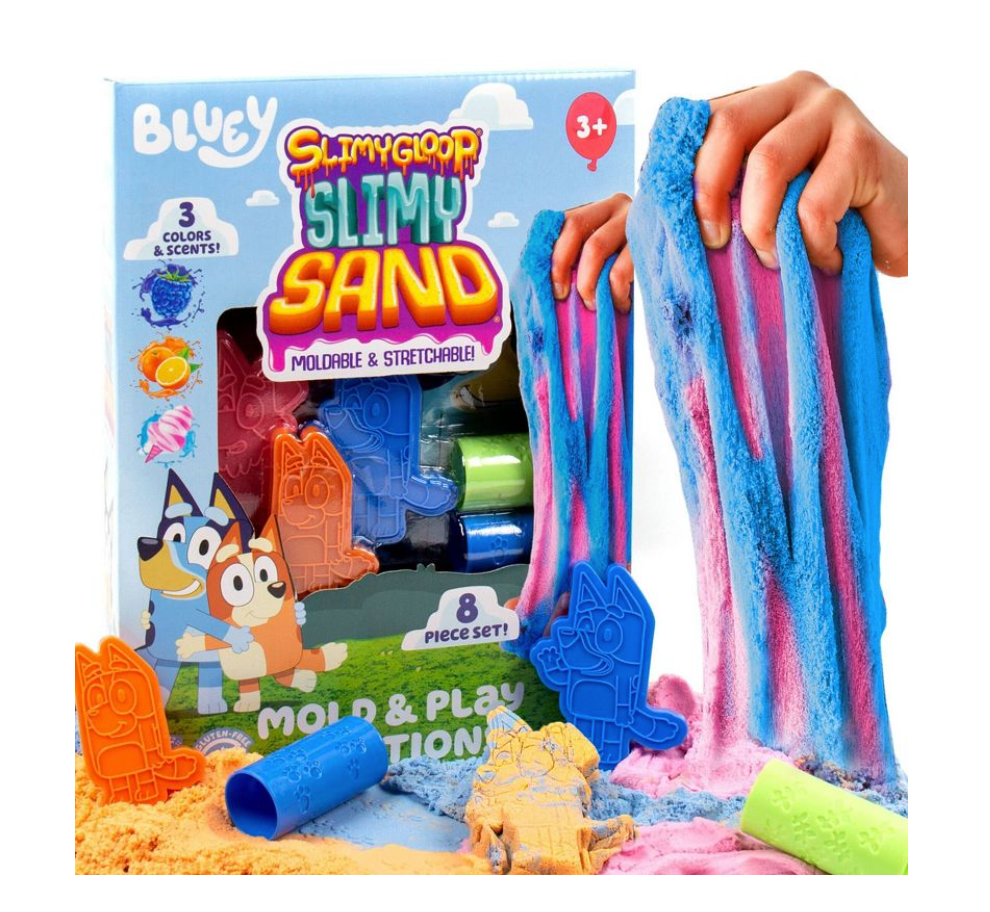 Bluey SlimyGloop Slimy Sand Mold & Play Creations Toy New With Box