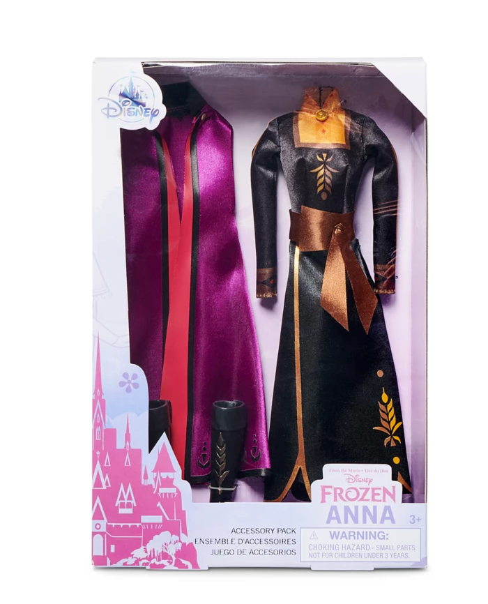Disney Frozen 2 Anna Classic Doll Accessory Pack New with Box