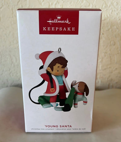 Hallmark 2022 Young Santa First in Series Christmas Ornament New With Box