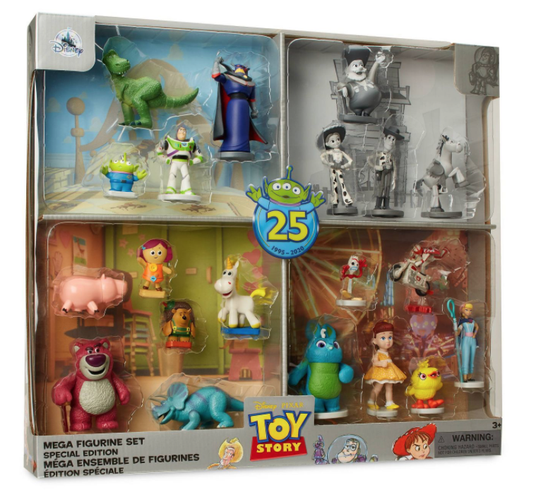 Disney Toy Story 25th Anniversary Mega Play Set Special Edition New with Box