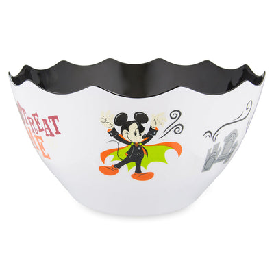 Disney Parks Mickey Mouse Minnie Trick or Treat Time Halloween Candy Bowl New