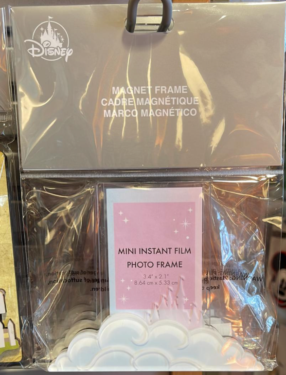 Disney Parks Mini Instant Film Photo Frame Clouds Magnet New With Tag