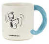 Hallmark Peanuts Linus and Snoopy Dimensional Blanket Coffee Mug New