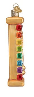 Old World Christmas Toy Xylophone Glass Christmas Ornament New With Box
