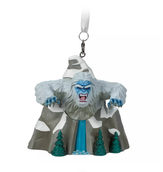 Disney Matterhorn and Abominable Snowman Sketchbook Christmas Ornament New w Tag