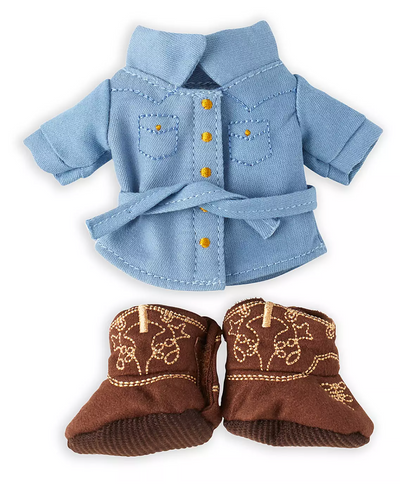 Disney NuiMOs Collection Outfit Dress and Cowboy Boots Set New with Card